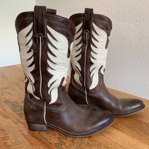 Zadig & Voltaire Eagle Cowboy Boots FR39